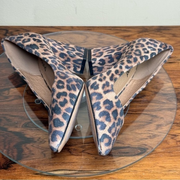 Abound Audry Block Heel Pump in Beige Leopard - Picture 12 of 15